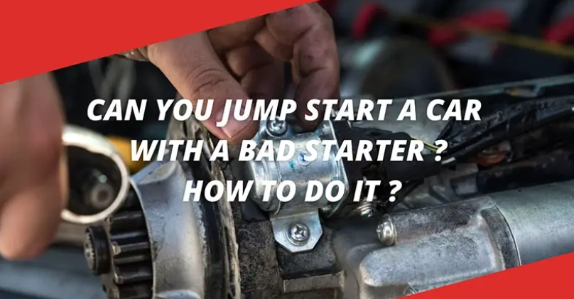 jump start bad starter