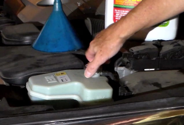 refill coolant yourself