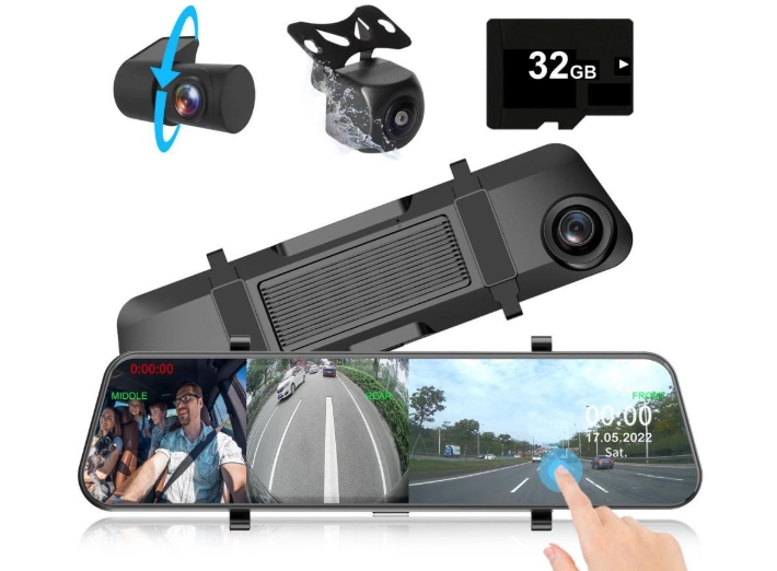 dash cam front and rear