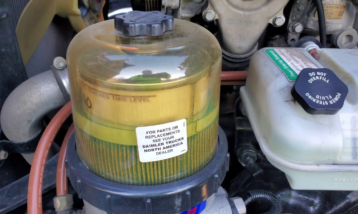 fuel filter truck