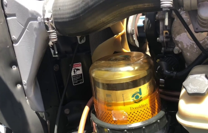 fuel filter truck