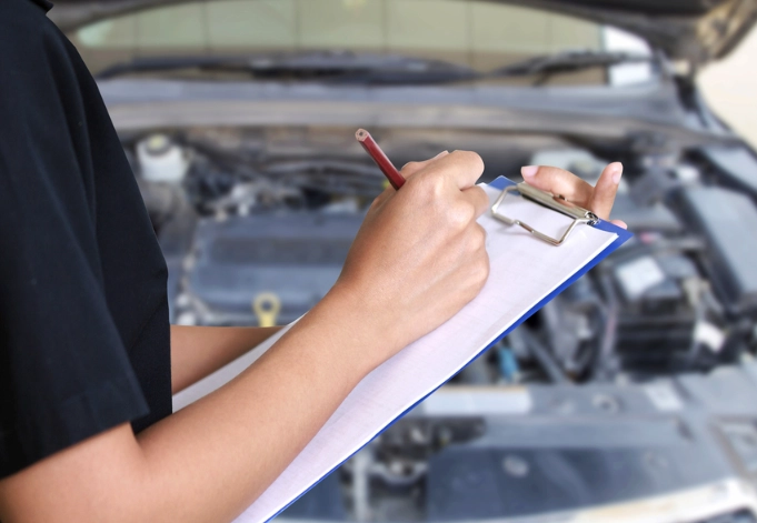 vehicle inspection vehicle inspection