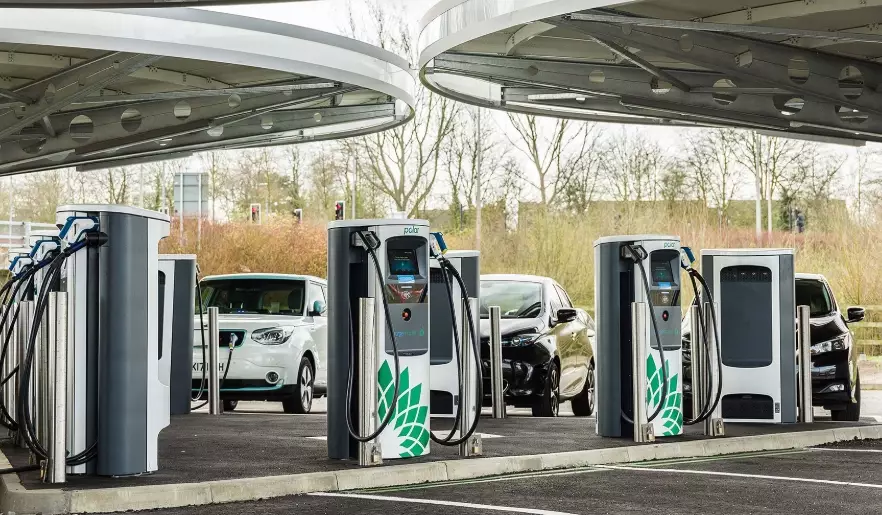 EV charging stations