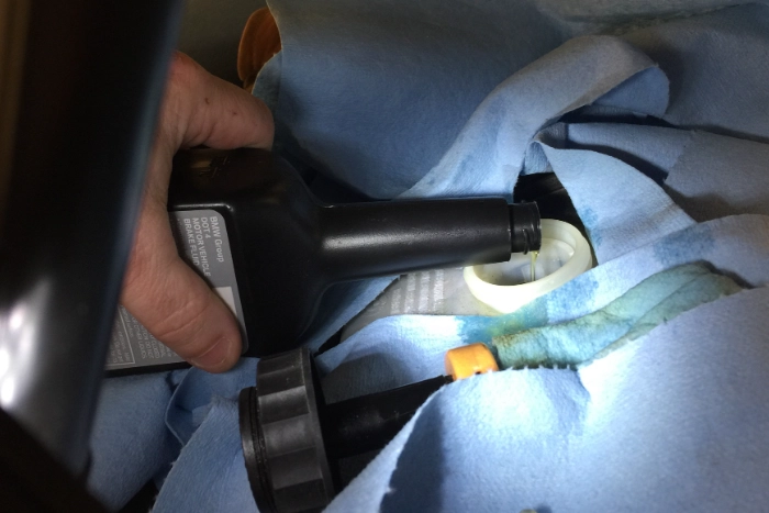 BMW brake fluid type