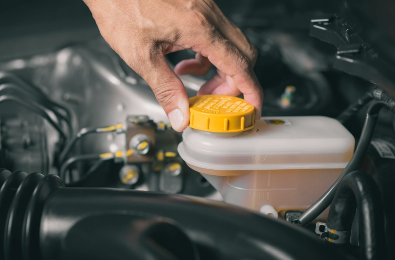 brake fluid guide brake fluid guide