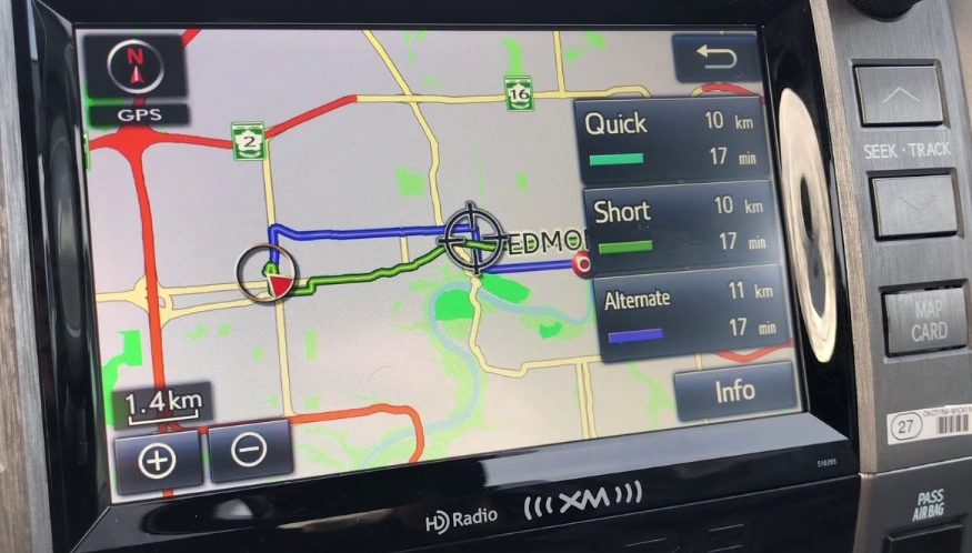 car navigation system installation