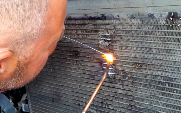 radiator repair solder