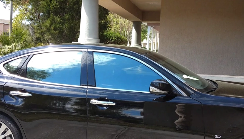 35% window tint night driving