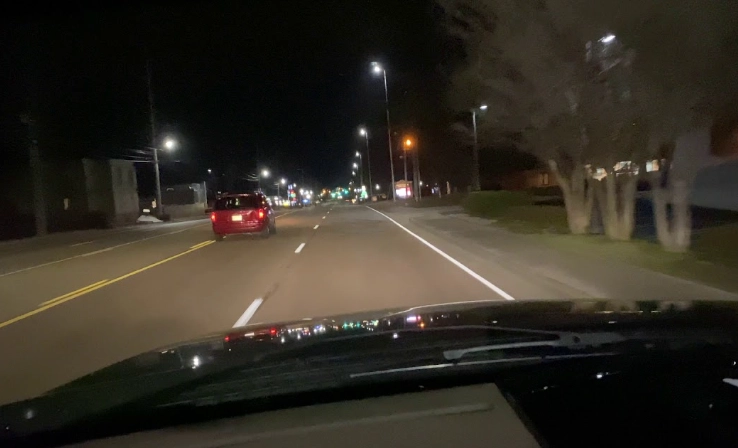 35% window tint night driving