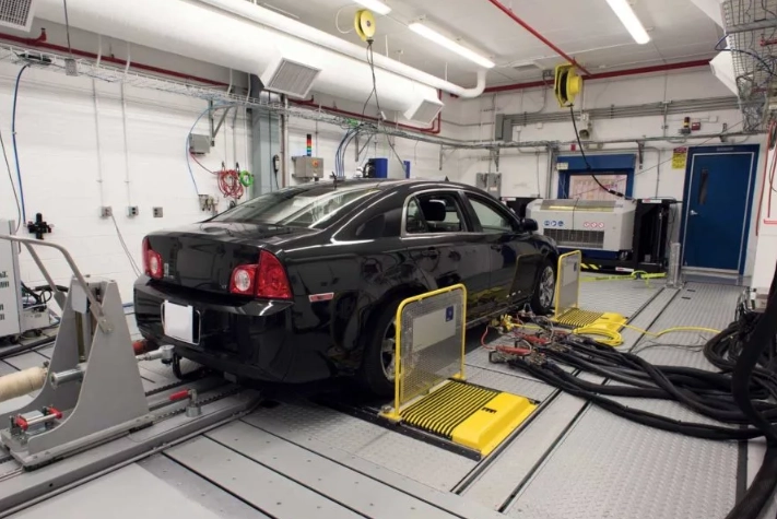 car emissions test