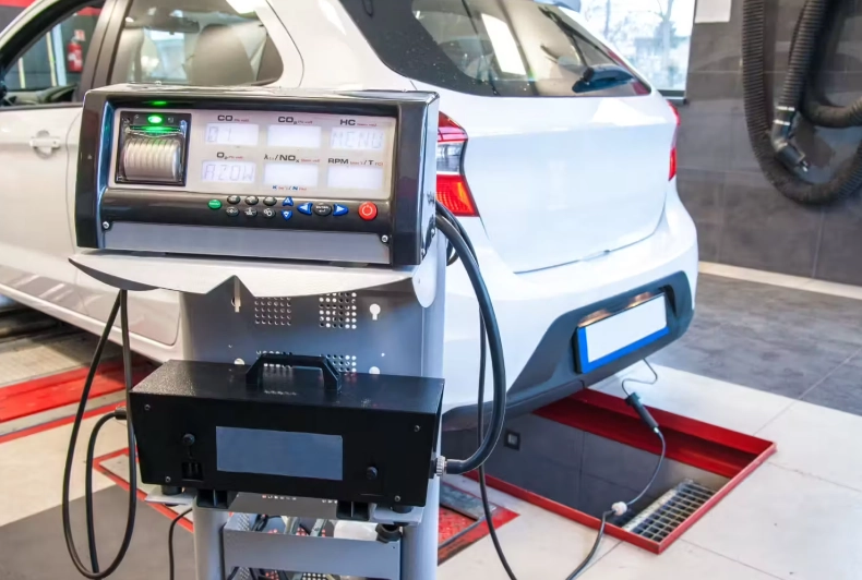 how long is an emissions test