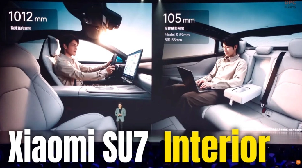 xiaomi su7 cabin review