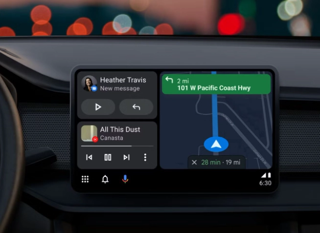 android auto video player