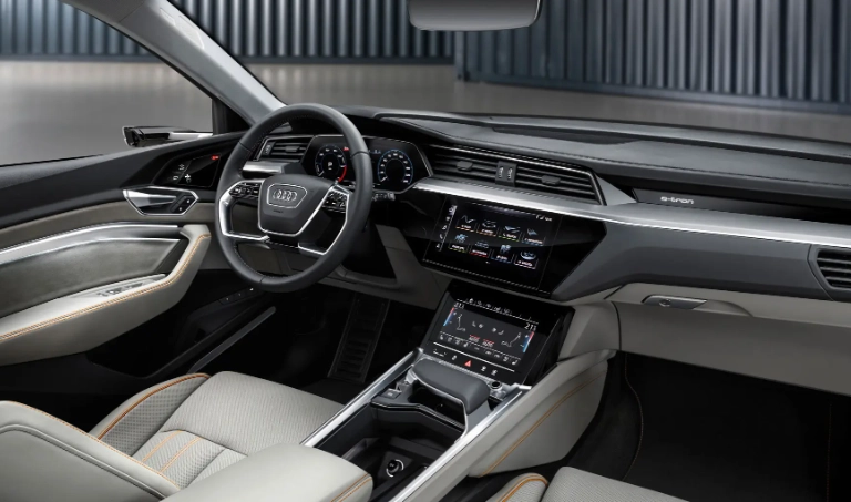 Audi e-tron cabin technology Audi e-tron cabin technology