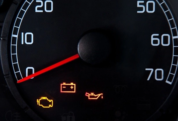 check engine light yellow