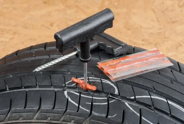 nail in tire fix