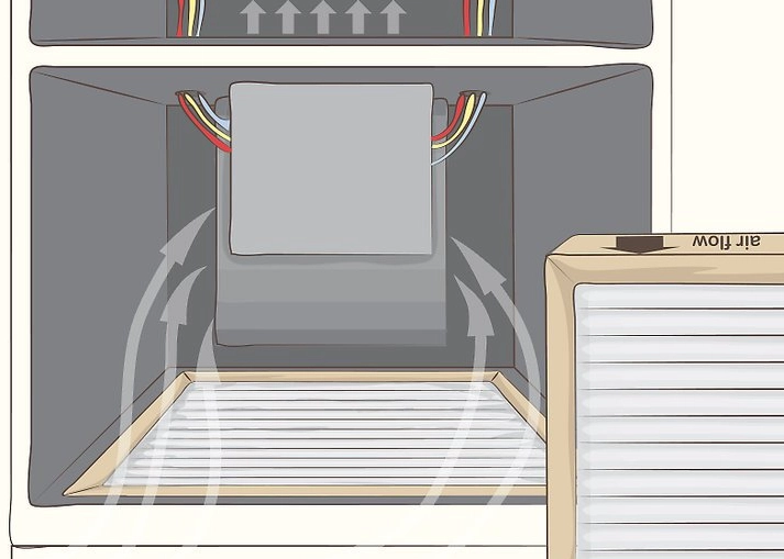 HVAC filter arrow HVAC filter arrow