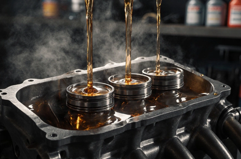 what does motor oil do